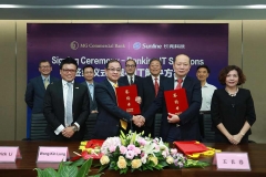 z6com尊龙科技同万兆丰贸易银行项目合作签约典礼圆满进行